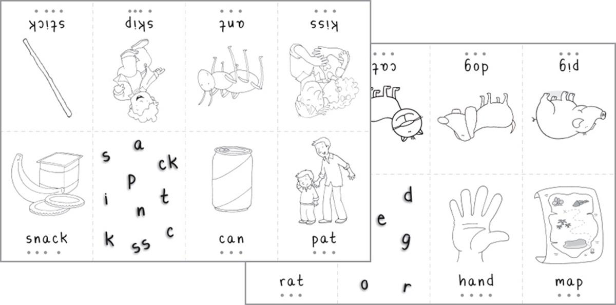 Yo-yo phonics. Material docente. Class cards