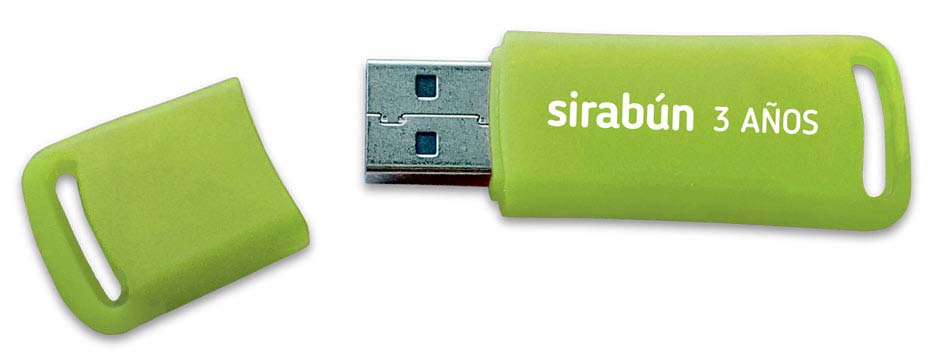 Sirabún: memoria USB