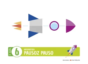 Pausoz pauso 6. Koadernoa 2 maila