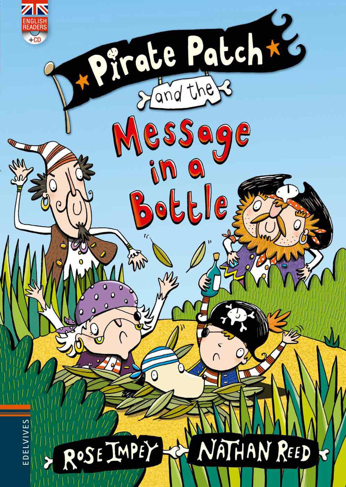 Pirate patch and the message in a bottle