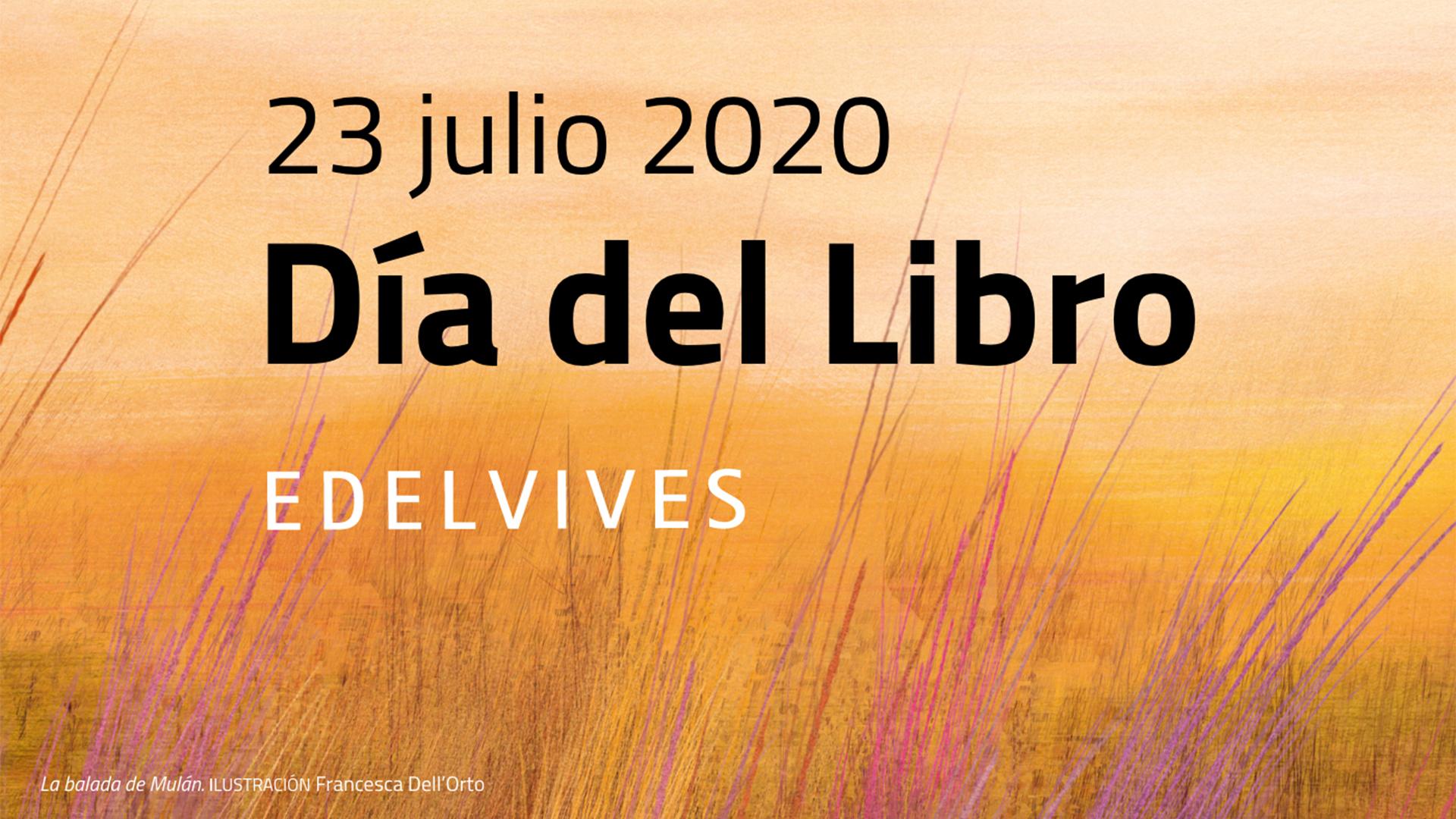 El 23 de julio, celebra el Día del Libro con Edelvives