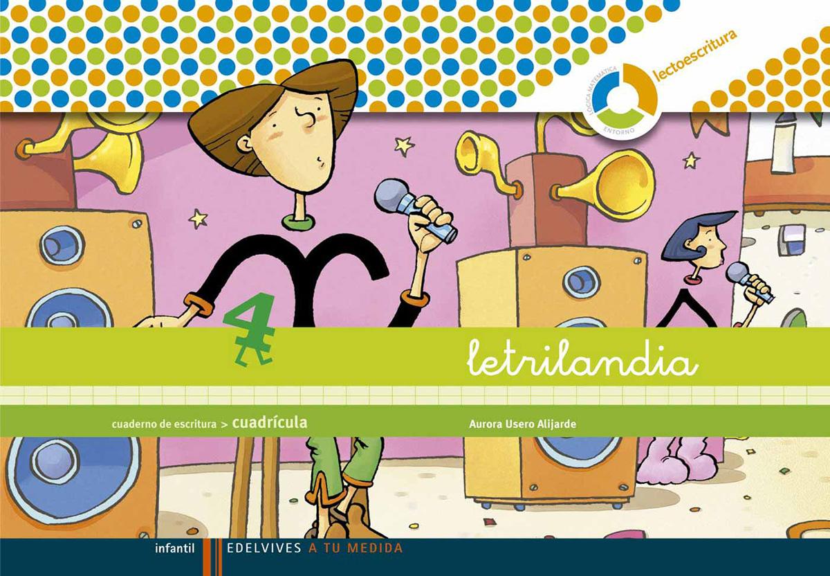 Letrilandia. Cuadernos Cuadrícula