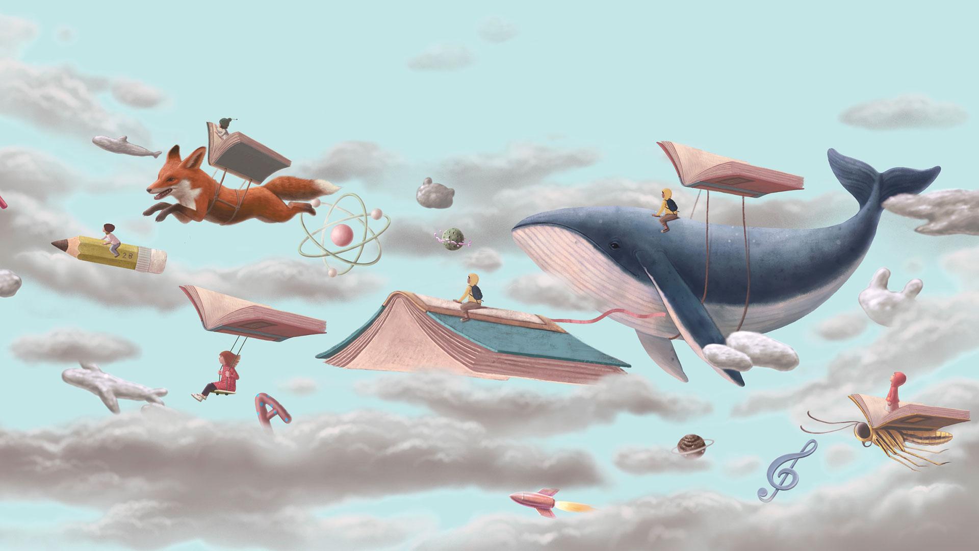 Libros volando, la literatura se mueve 